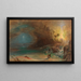 Study for the Apotheosis of Thomas Cole - Frederic Edwin Church — framed artwork on a wall
