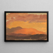 Zonsondergang in de Hudson Vallei - Frederic Edwin Church — ingelijst kunstwerk aan de muur