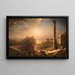 De Syrië door de zee - Frederic Edwin Church — ingelijst kunstwerk aan de muur