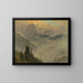 Le Hochkalter près de Berchtesgaden - Frederic Edwin Church — ingelijst kunstwerk aan de muur