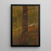 Tronc d'arbre - Frederic Edwin Church — ingelijst kunstwerk aan de muur