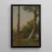 Arbres en Jamaïque Antillen - Frederic Edwin Church — ingelijst kunstwerk aan de muur