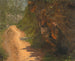 Bosweg in Jamaica - Frederic Edwin Church — weergave van het kunstwerk