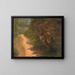 Bosweg in Jamaica - Frederic Edwin Church — ingelijst kunstwerk aan de muur