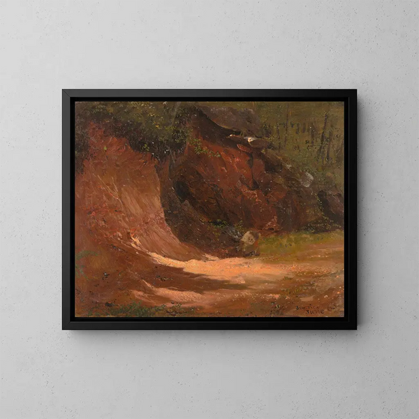 Bosrijk Jamaïca - Frederic Edwin Church — ingelijst kunstwerk aan de muur