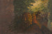 Bosrijke scène met rotsen - Frederic Edwin Church — weergave van het kunstwerk
