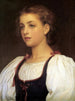 Blond - Frederic Leighton — weergave van het kunstwerk