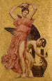 Érato - Frederic Leighton — weergave van het kunstwerk