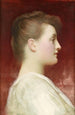 Fille de profil - Frederic Leighton — weergave van het kunstwerk