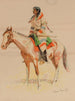Métis - Frederic Remington — weergave van het kunstwerk