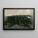 Le Carré d'infanterie - Frederic Remington — ingelijst kunstwerk aan de muur