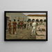 L'expédition van Mier, de afdruk van de zwarte boon - Frederic Remington — ingelijst kunstwerk aan de muur