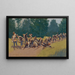 De schreeuw van de granaat bij San Juan Hill - Frederic Remington — ingelijst kunstwerk aan de muur