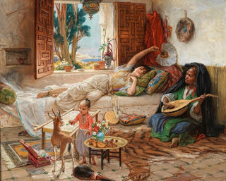 Frederick Arthur Bridgman - An Afternoon in Algiers.webp