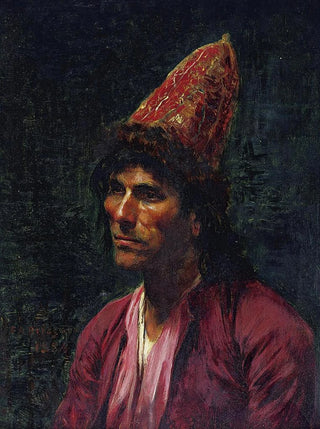 Frederick Arthur Bridgman - Portrait Of A Man.webp