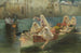 Terug van het feest, Algiers - Frederick Arthur Bridgman — weergave van het kunstwerk