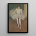Danseuse - Frederick Carl Frieseke — ingelijst kunstwerk aan de muur