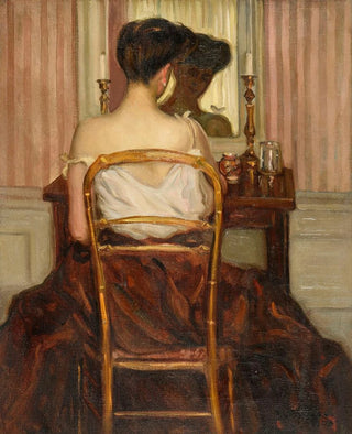 Frederick Carl Frieseke - Devant la glace.webp