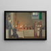 Orphelines entrant dans le réfectoire d'un hôpital - Frederick Cayley Robinson — framed artwork on a wall