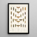 Insecta Rhynchota Hemiptera Homoptera Pl 33 - Frederick DuCane Godman — ingelijst kunstwerk aan de muur