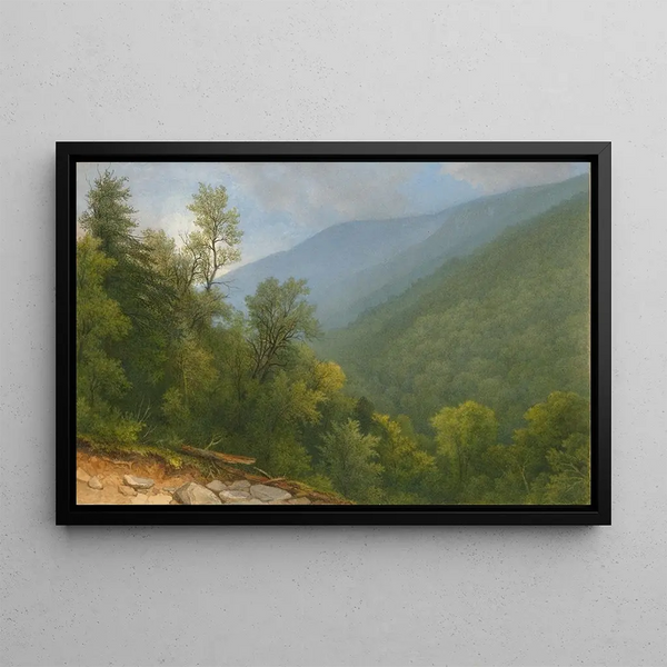 Frederick Frank Durand - View Down the Valley.webp
