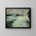 Mer rugissante 1909 - Frederick Judd Waugh — ingelijst kunstwerk aan de muur