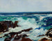 Surf en branding - Frederick Judd Waugh — weergave van het kunstwerk