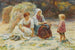 Rust van de middag - Frederick Morgan — weergave van het kunstwerk