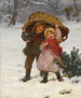 Kerstschilderij - Frederick Morgan — weergave van het kunstwerk