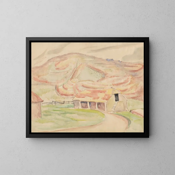 Schetsboek 3 - Frederick Porter — ingelijst kunstwerk aan de muur