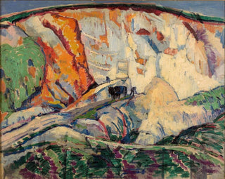 Frederick Porter - The chalk cliff.webp