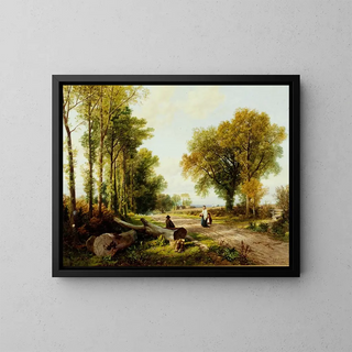 Frederick William Hulme - The Sunday Morning Walk.webp