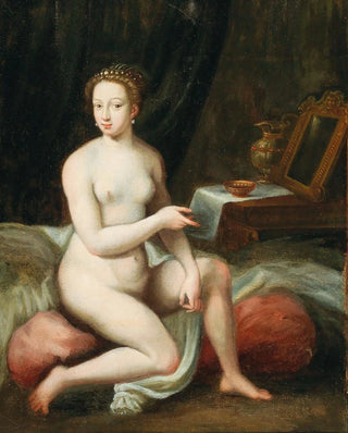 French School - A Lady At Her Toilet.webp