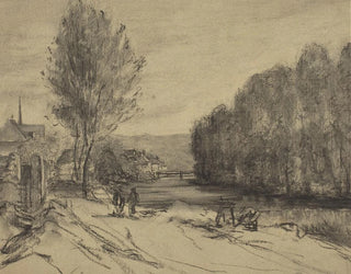 French School - A Landscape with a River.webp
