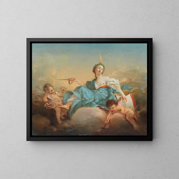 Aurore - Franse School — ingelijst kunstwerk aan de muur