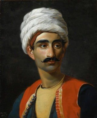 French School - Portrait Of Hassan El Berberi.webp