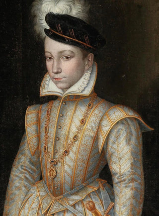 French School - Portrait Of King Charles IX Of France 15501574.webp