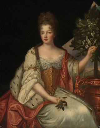 French School - Portrait of A Lady Said To Be The Princess De Cond.webp