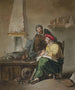 De alchemisten - Franse School — weergave van het kunstwerk