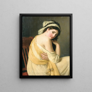 French School - Young Woman In A Greek Tunic.webp