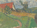 Studie van een landschap met een huis - Frida Konstantin — weergave van het kunstwerk