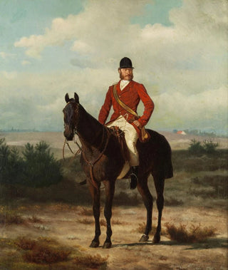 Friedrich Anton Kilp - Equestrian portrait of Prince Charles of Prussia 18011883.webp