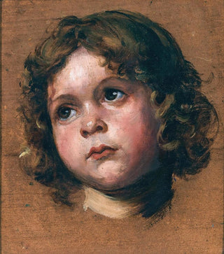 Friedrich August von Kaulbach - Head of a Boy.webp