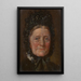 Marie Deutsch moeder van de kunstenaar - Friedrich Deutsch — ingelijst kunstwerk aan de muur