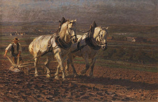 Friedrich Eckenfelder - Bauer mit Pferdegespann.webp
