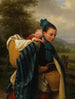 Vrouw uit het Harz met kind - Friedrich Eduard Meyerheim — weergave van het kunstwerk