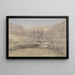 The Kirnitzsch Valley near Schandau - Friedrich Eugen Peipers — framed artwork on a wall