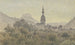 Schandau with Lilienstein - Friedrich Eugen Peipers — artwork view