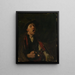 De drinker - Friedrich Fehr — ingelijst kunstwerk aan de muur