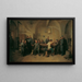 Soldaten in de kantine - Friedrich Friedländer — ingelijst kunstwerk aan de muur